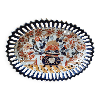 Central openwork dish in Chinese porcelain Adèle Carey