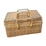 Wicker suitcase