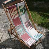 Vintage colorful lounger