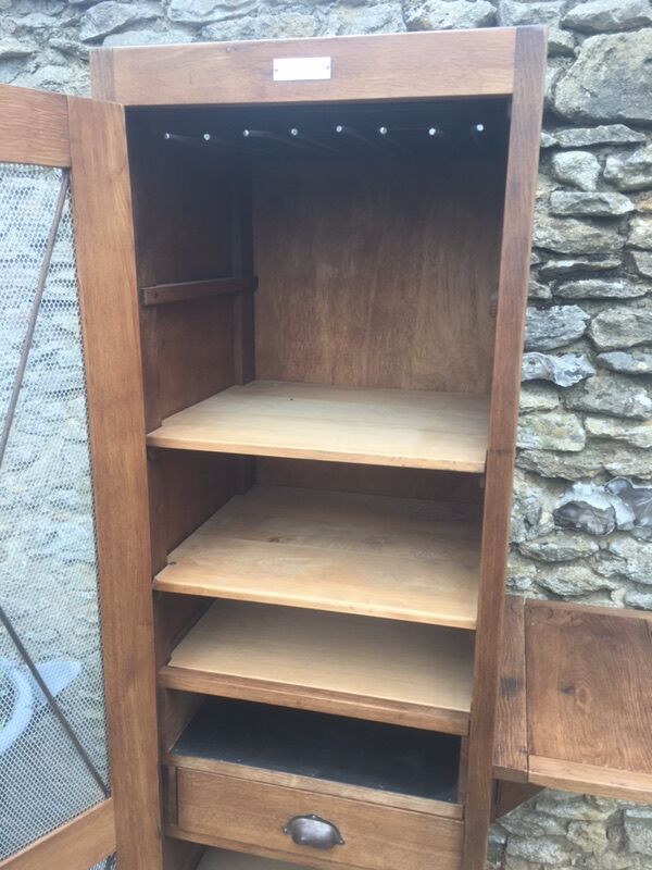 Armoire industrielle bois