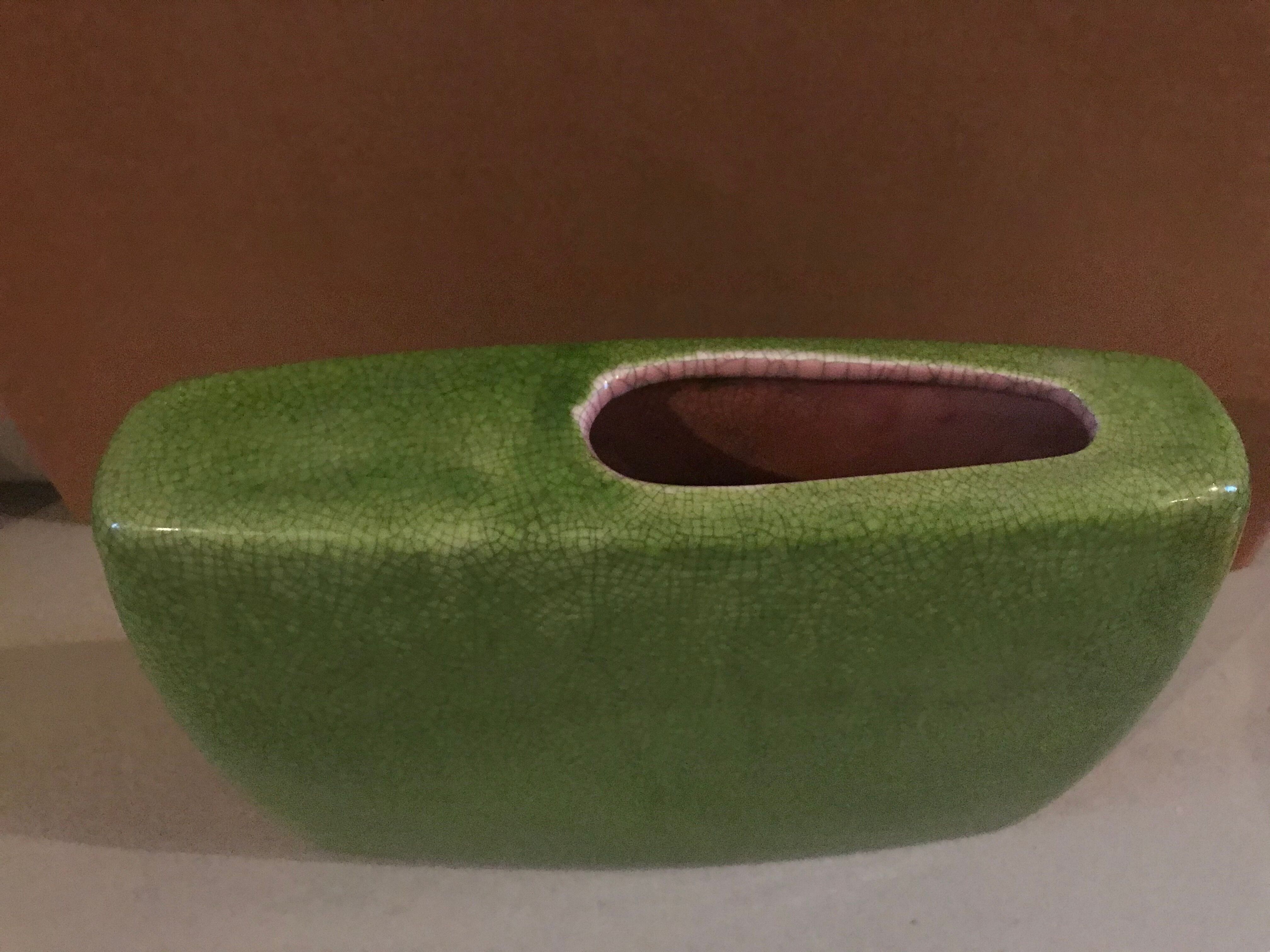 Ceramic vase by designer Didier Blafard