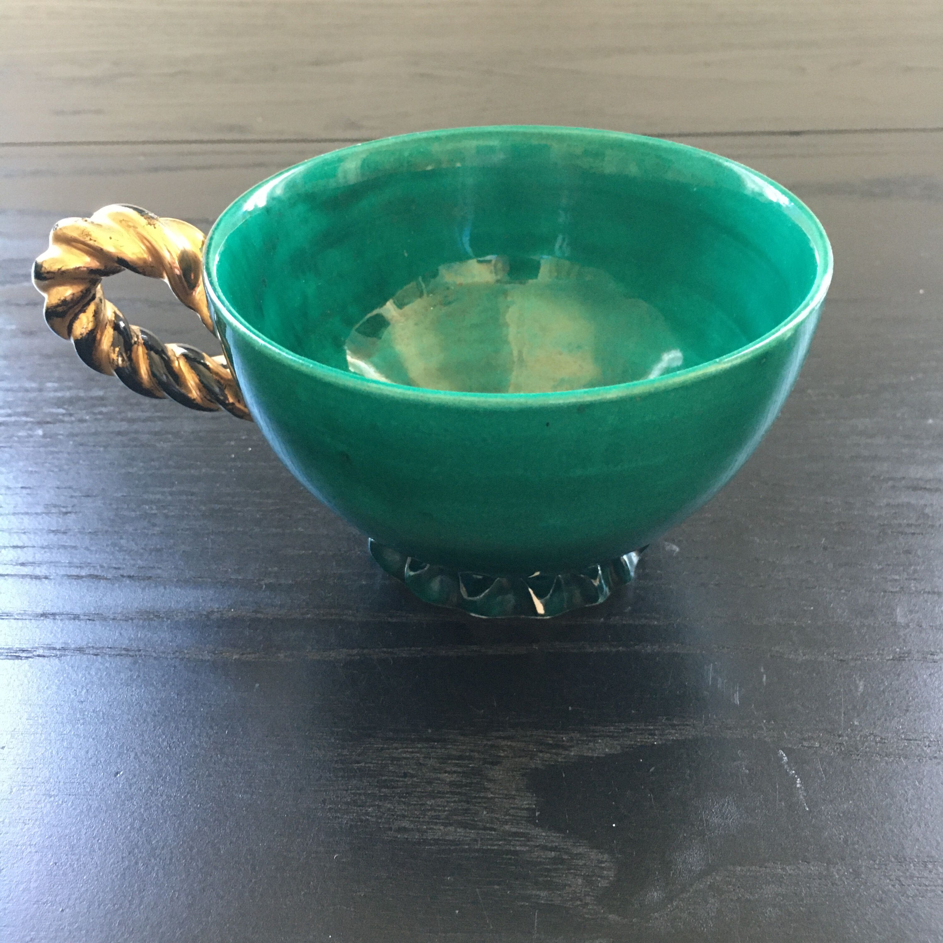 Tasse émeraude Vallauris