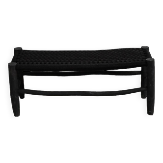 Black Arisanal bench