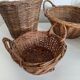 Lot de 5 corbeilles