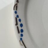 Blue bird model plates signed M Goupy 1925