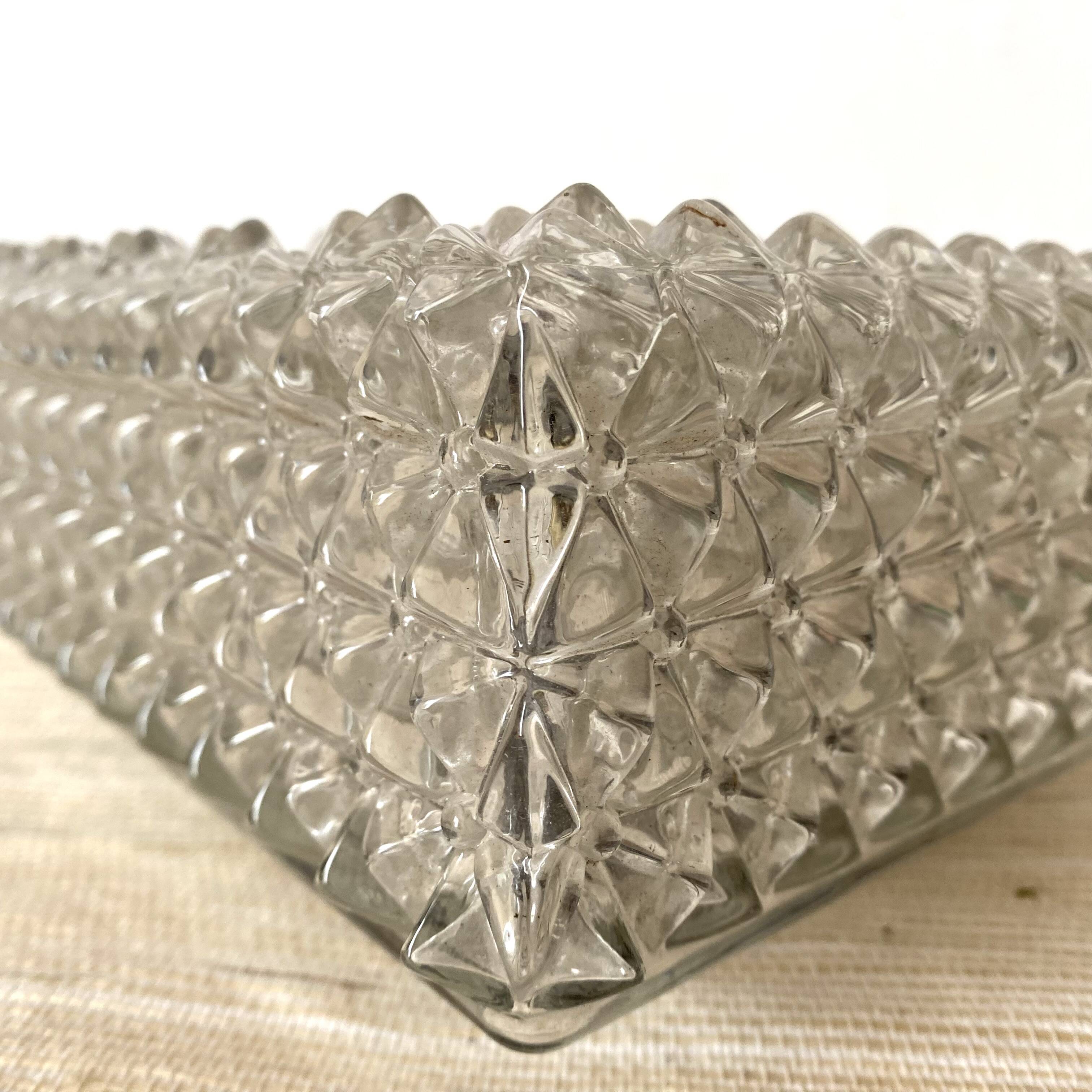 Square ceiling light from the 70s