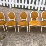 Lot de chaises style Louis à réparer