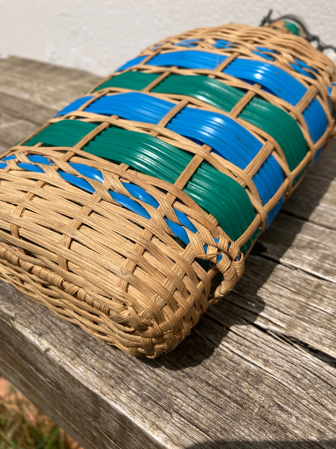 Bottle scoubidou 70 heavy braided rattan