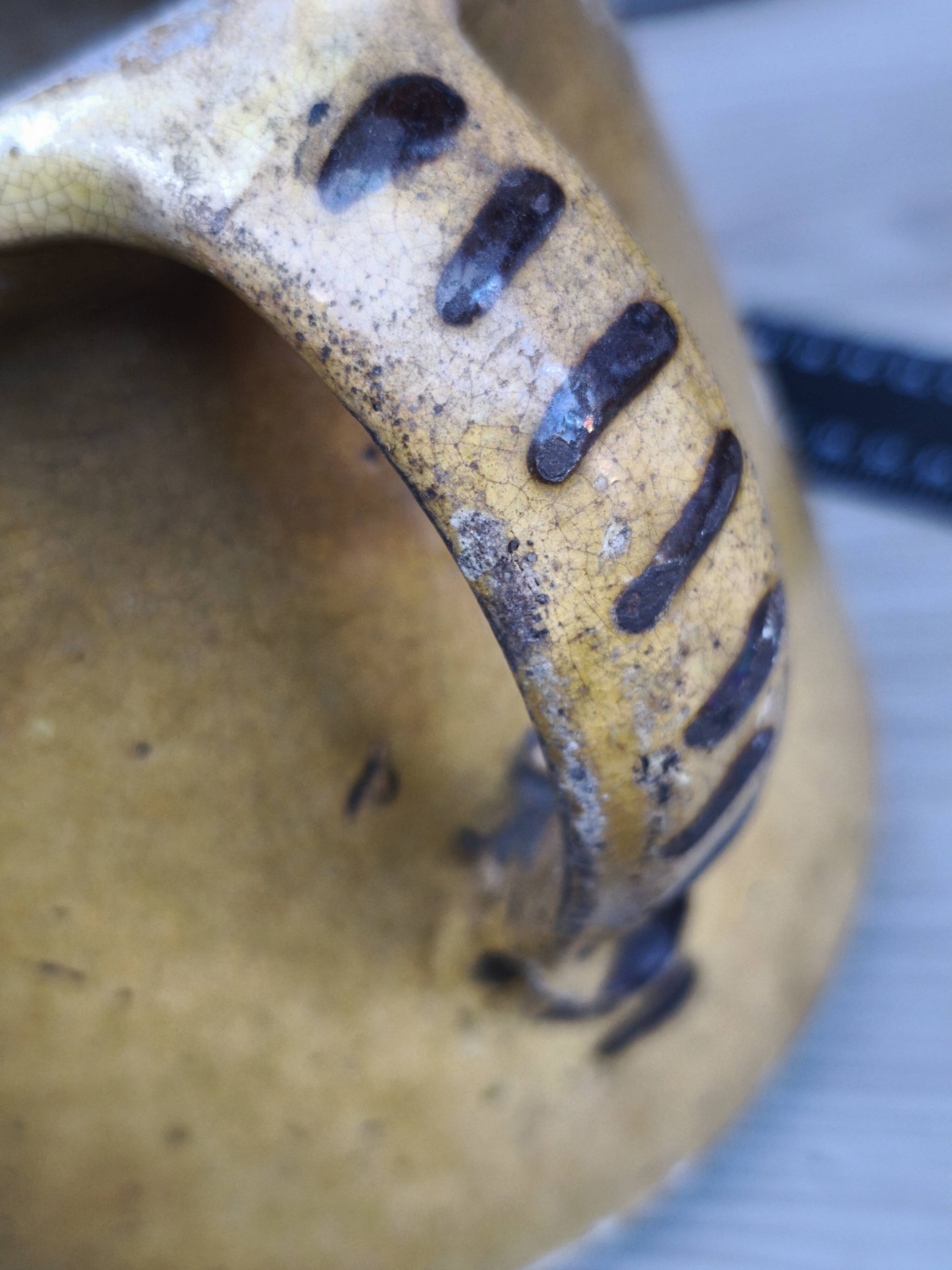 Ancient stoneware pot