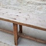 Old farm bench