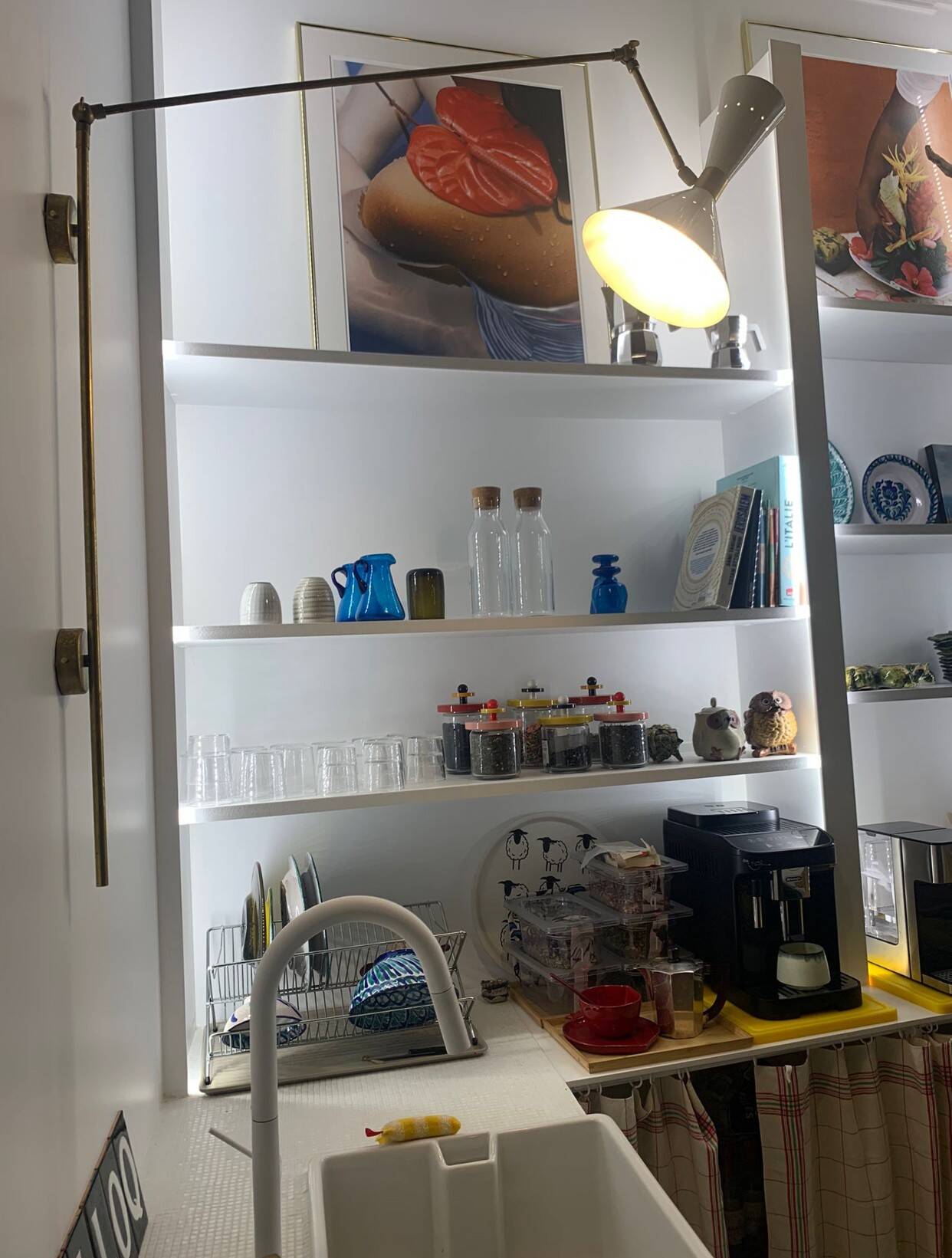 Italian wall lamp from the 50s