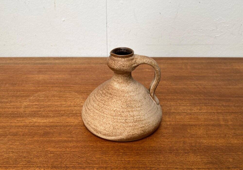 Carafe vase from the German studio of the mid-century by Petra Pottery, 1960s.