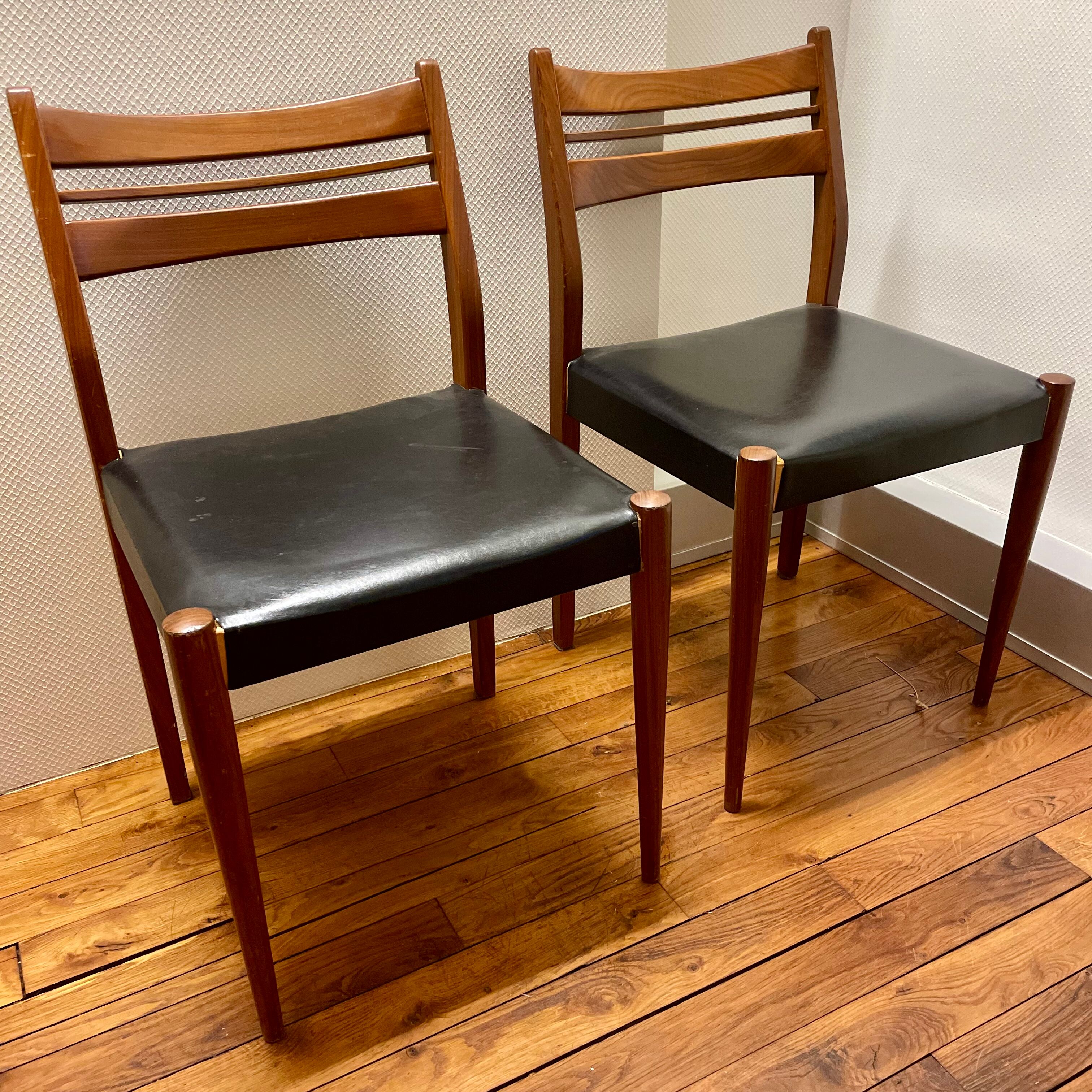 Chaise scandinave vintage