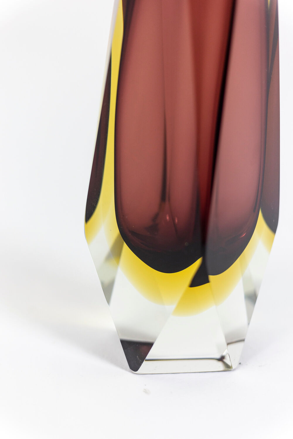 Flavio Poli for Luigi Mandruzzato, Sommerso Vase, 1950s