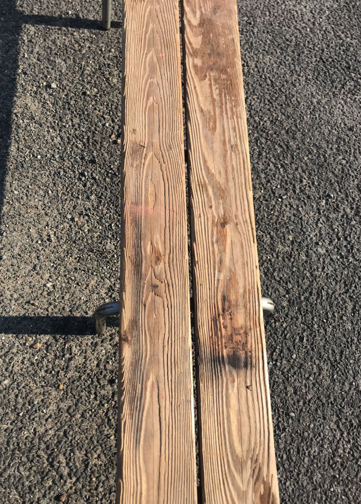School bench 2 meters