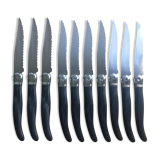 Set of 10 Laguiole Knives