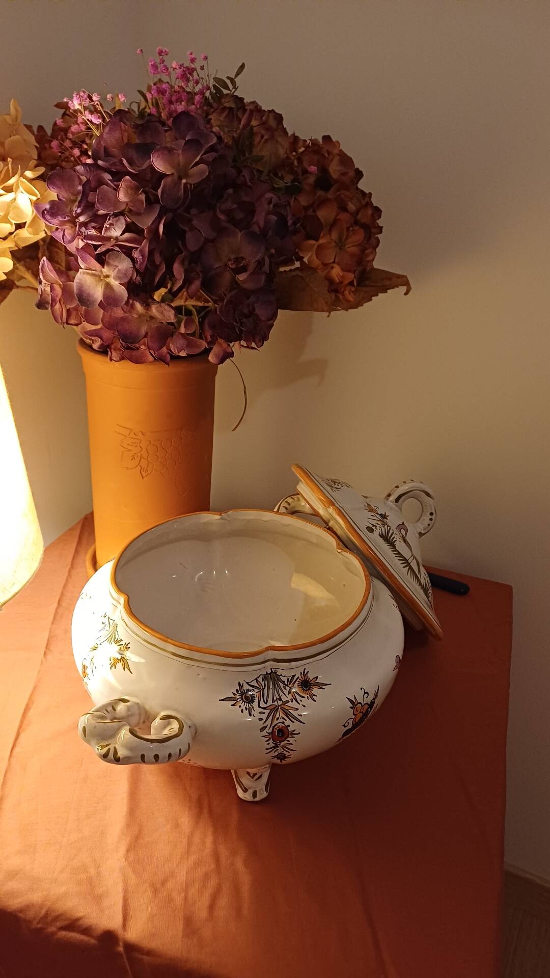 Soupière et son plat " Le Renoleau"
