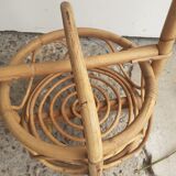Rattan mini bar