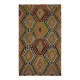 Turkish Handmade Vintage Anatolian Kilim 198 cm x 320 cm