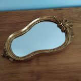 Miroir doré ancien belle patine