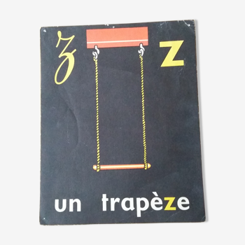 The trapeze, playback picture