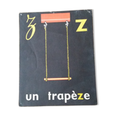 The trapeze, reading image