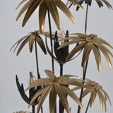 Lampadaire floral Hans Kogl pour Jansen 1970