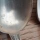 Large Art Nouveau Boulenger cocoa spoons