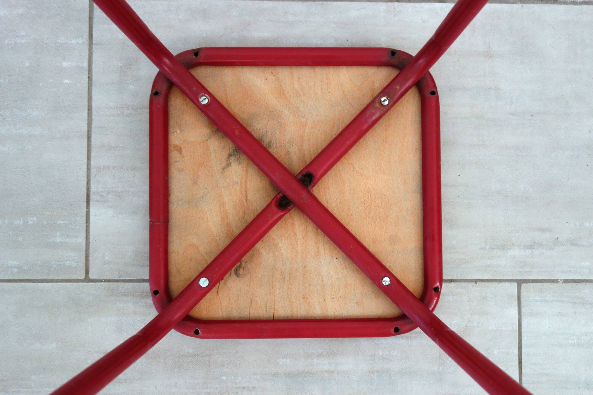 Tabouret industriel vintage