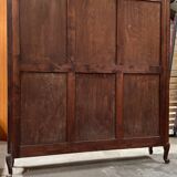 3-piece cherry wood bookcase, LXV style