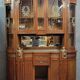 Buffet-vitrine Art nouveau aux putti, vers 1900