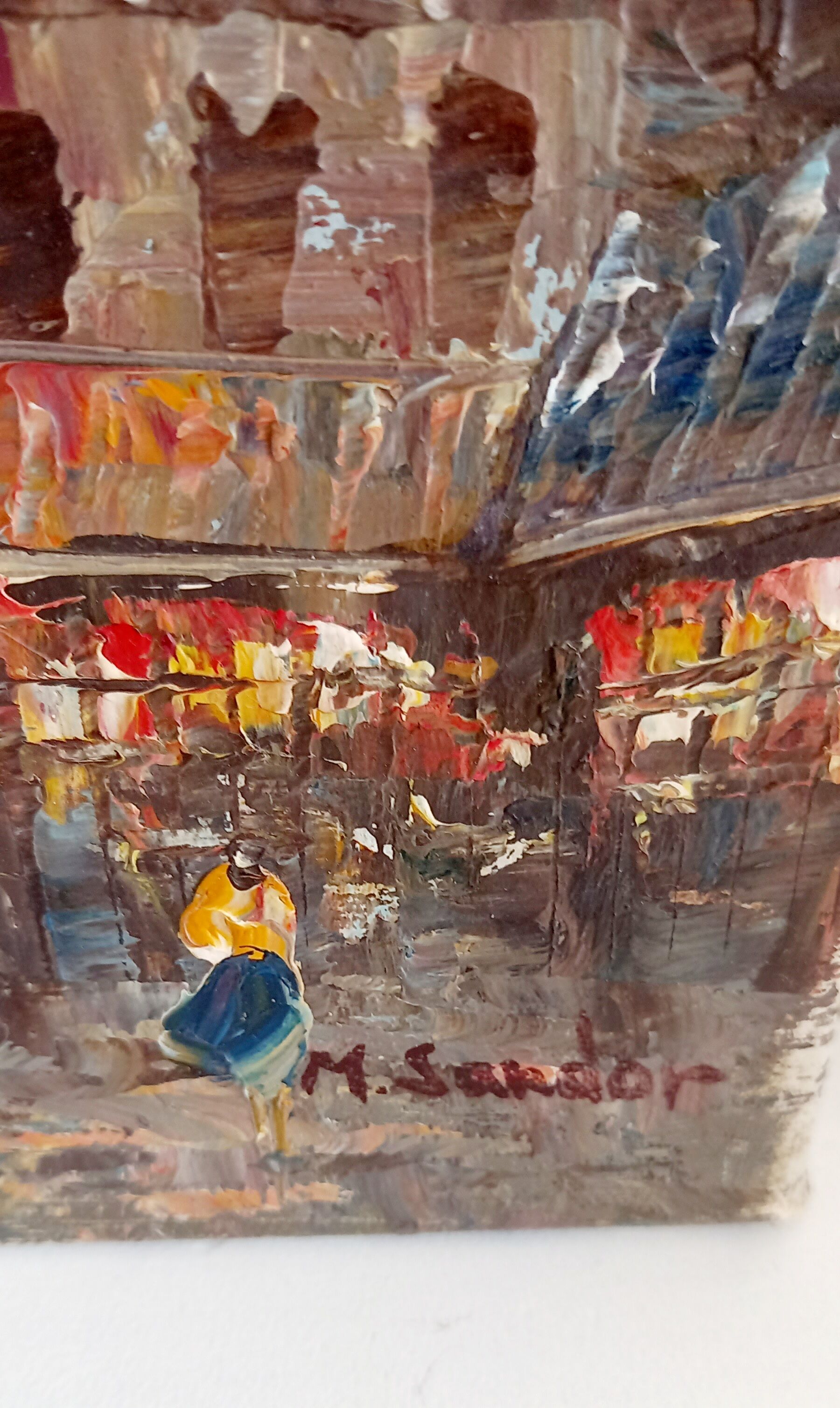 Painting rue de Paris