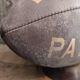 Vintage leather rugby ball Biarritz Pays Basque