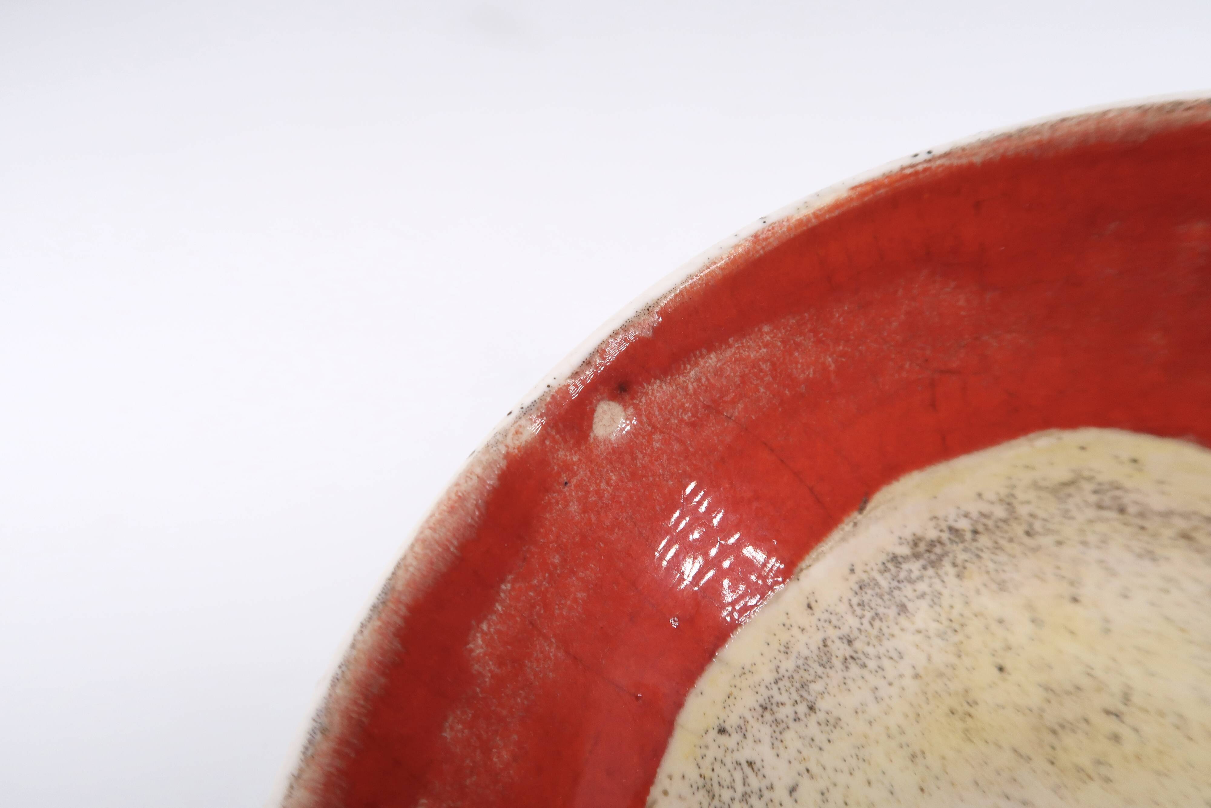 Empty ceramic pocket abstract decoration by Mado Jolain