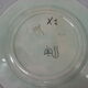 6 plates enamelled earthenware choisy Le Roi HB & CIE
