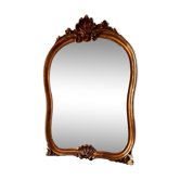 Miroir doré ancien style Louis XV