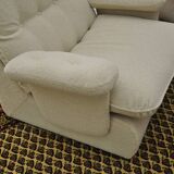 Beige boucle modular sofa, 1970