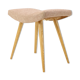 1980s Oak Stool, Czechoslovakia