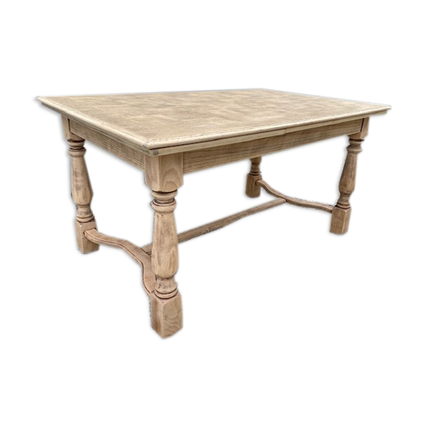 Extendable stripped farm table