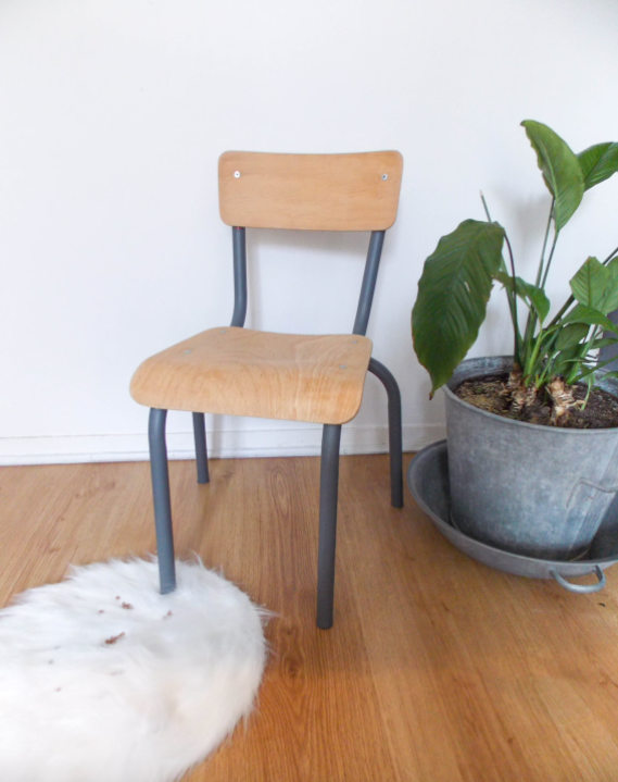 Vintage children's chair 50s 60s