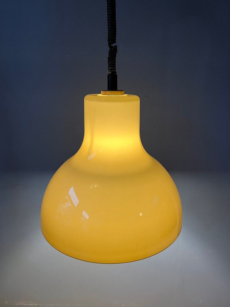Space Age pendant lamp in acrylic glass