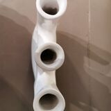 White Tadelakt Vase Morocco