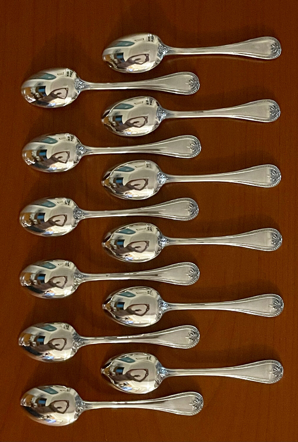 Christofle Malmaison cutlery 49pieces very good condition silver metal
