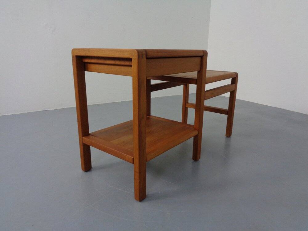 Teak Side Table with Drawer from Salling Stolefabrik Durup, 1970s