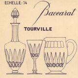 Small Baccarat carafe model Tourville #1