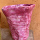 Glazed ceramic vase