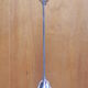 Art Deco hanging lamp with frosted glass shade