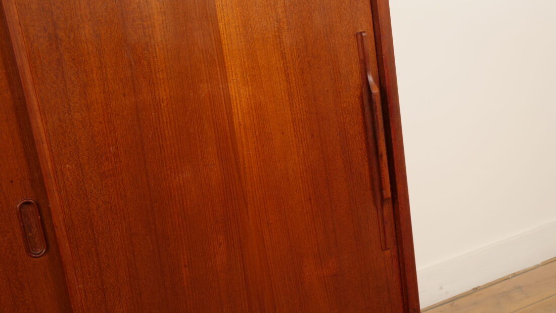 Buffet vintage | Armoire murale | Teck | 154 cm