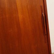 Vintage highboard | Wall cabinet | Teak | 154 cm