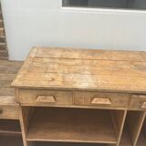 Old shop counter from the early 20th century